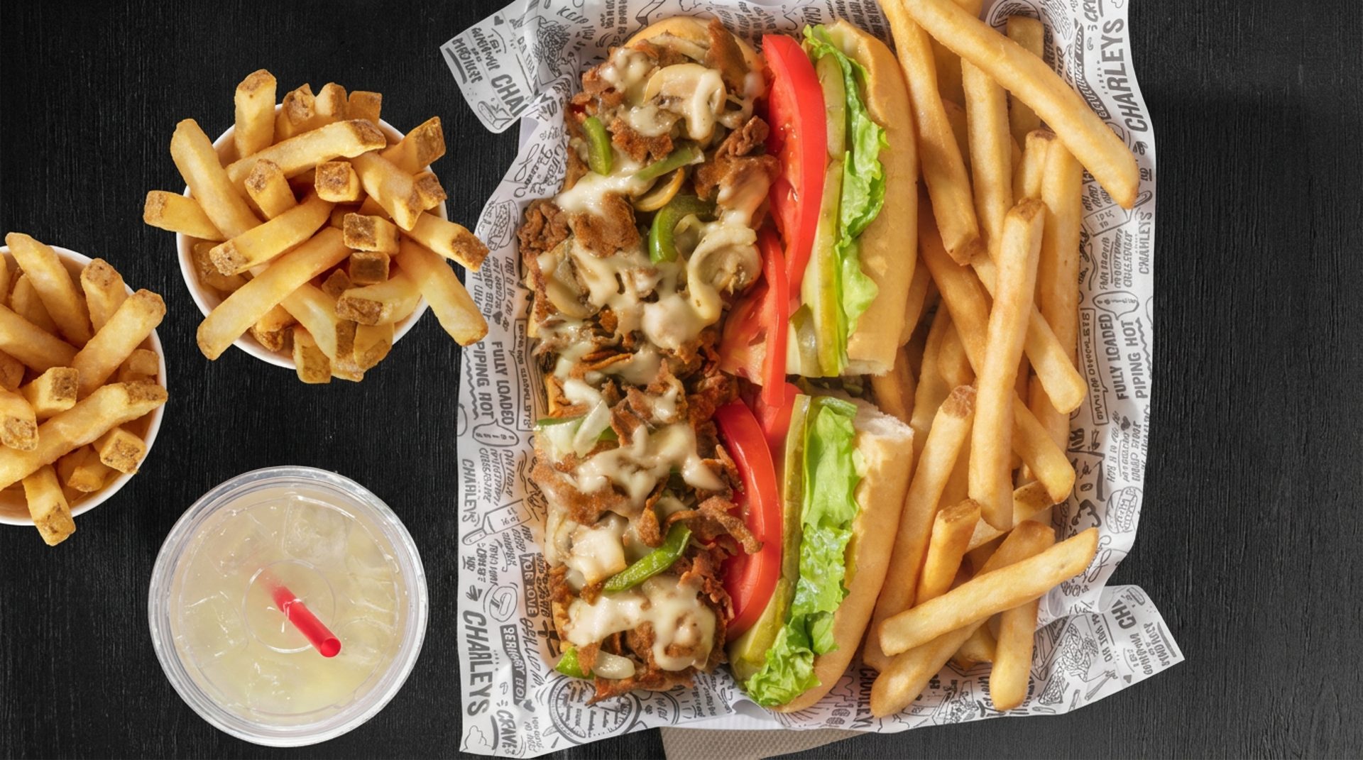 The Philly cheesesteak